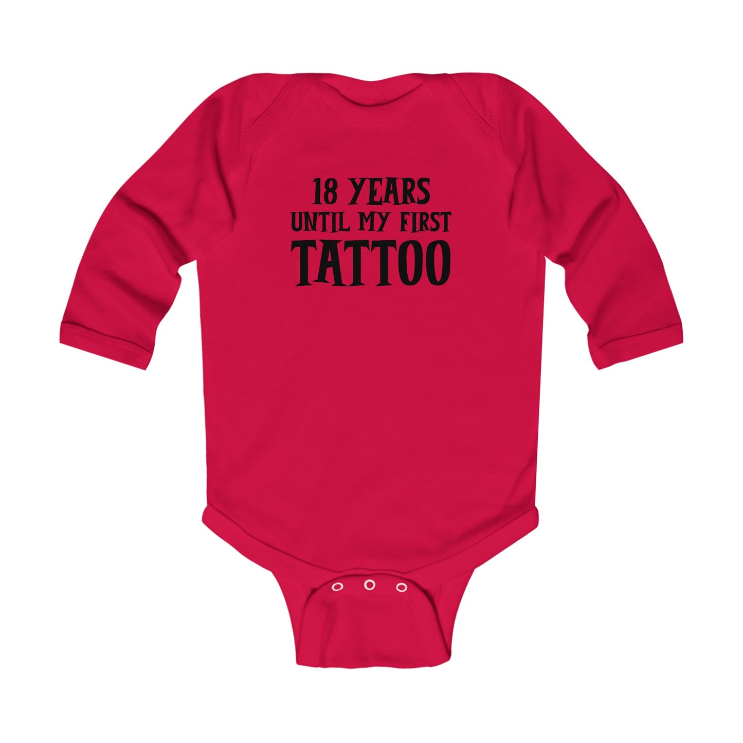 First Tattoo Infant Long Sleeve Bodysuit