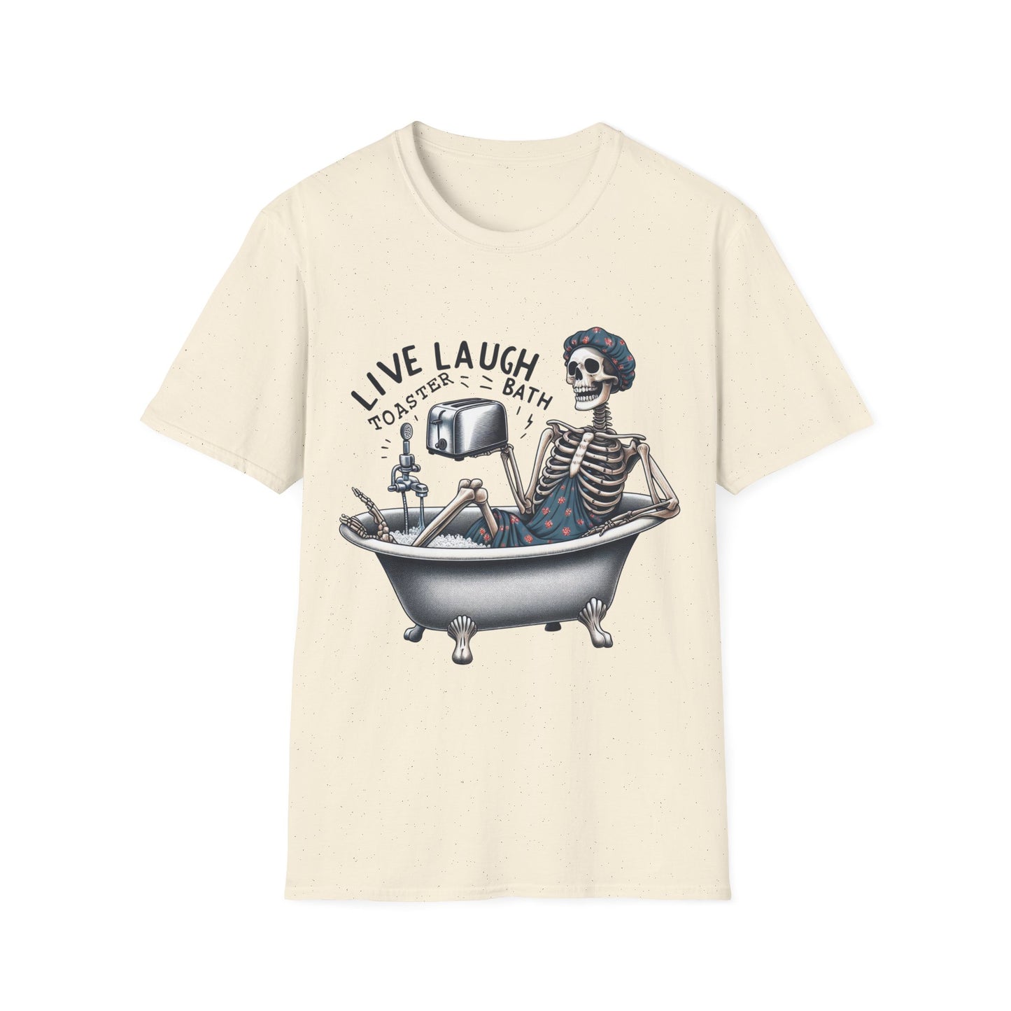 Live Laugh Toaster Bath Unisex T-Shirt