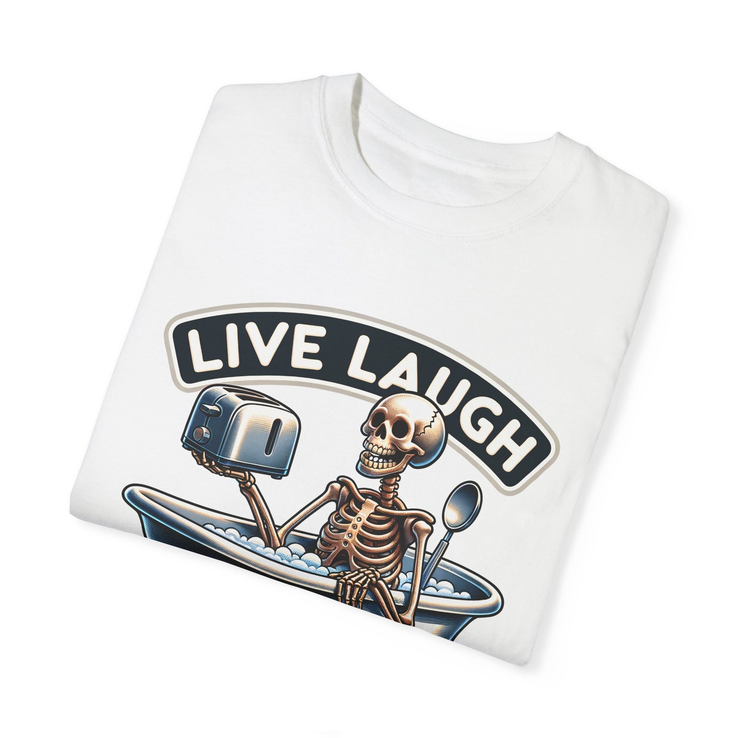 Live Laugh Toaster Bath Unisex T-shirt