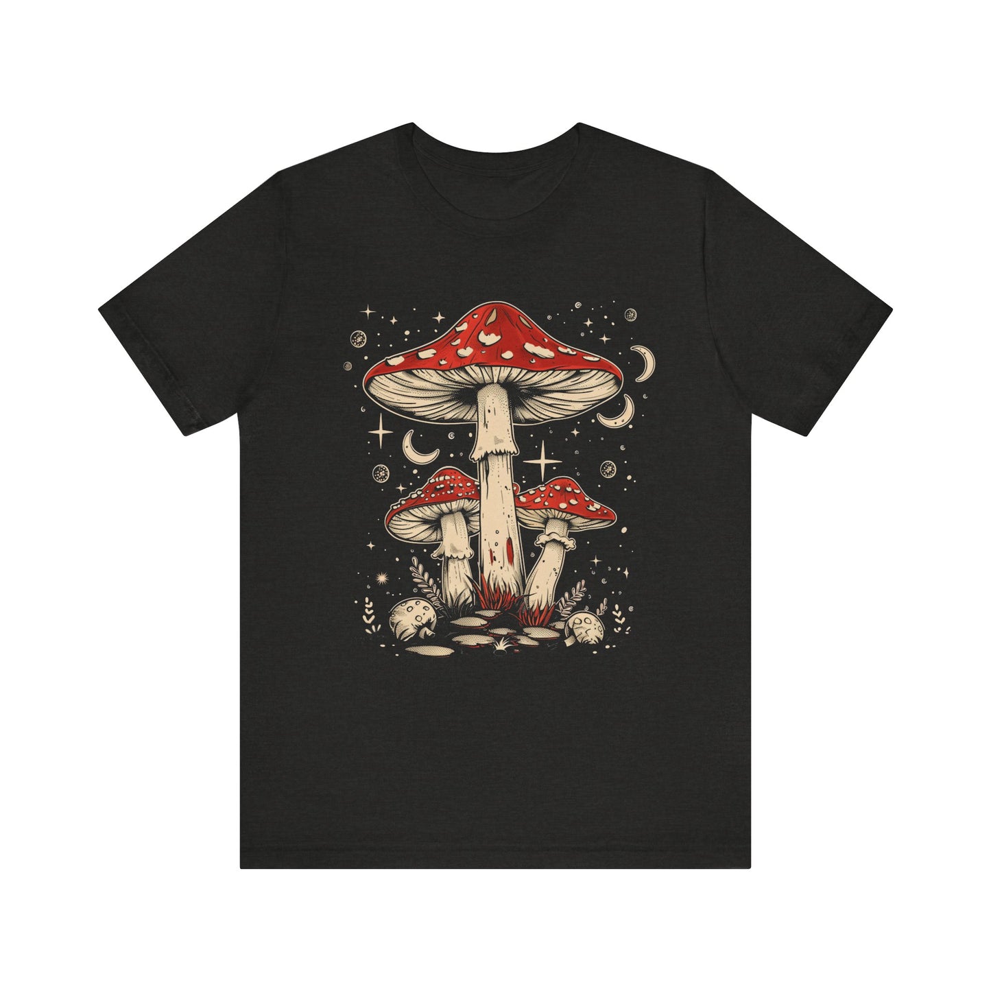 Boho Retro Hippie Mushroom T-Shirt