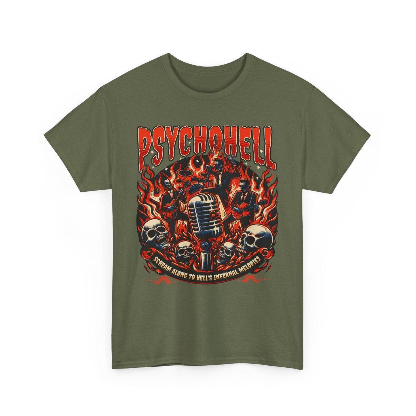 PSYCHOHELL Skeleton T-Shirt