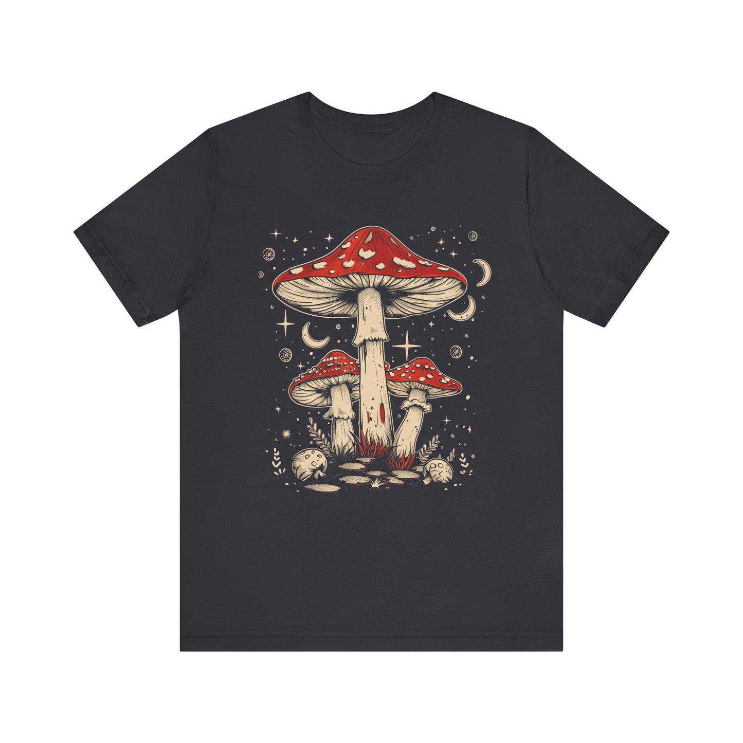 Boho Retro Hippie Mushroom T-Shirt