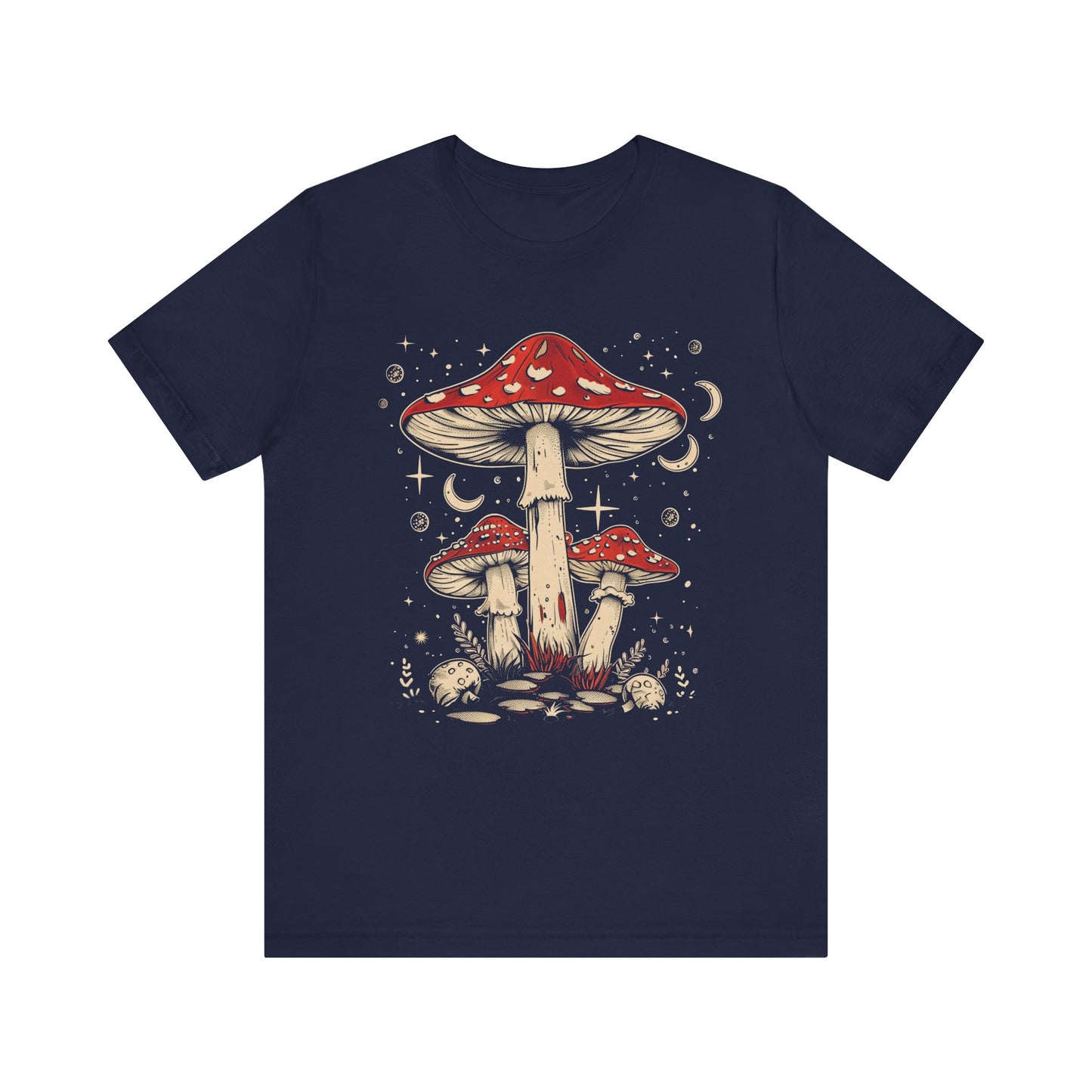 Boho Retro Hippie Mushroom T-Shirt