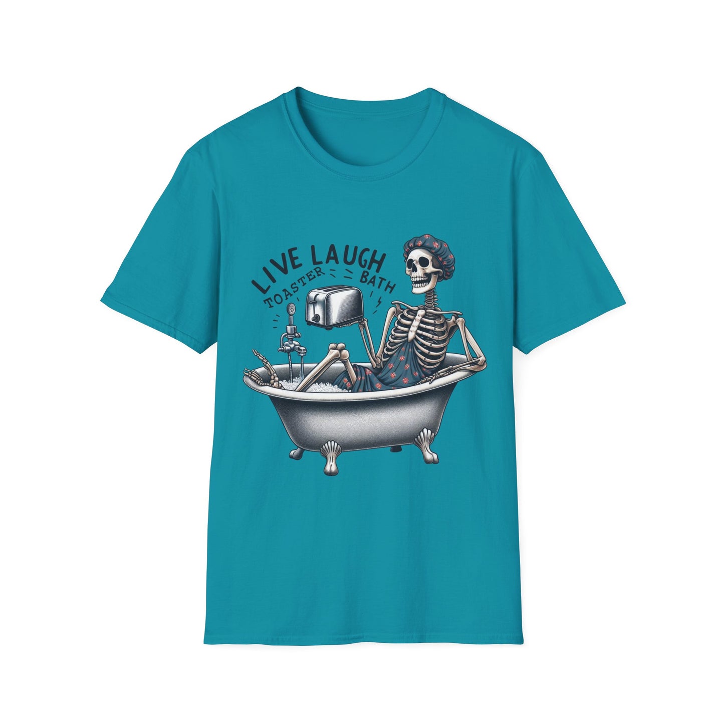 Live Laugh Toaster Bath Unisex T-Shirt