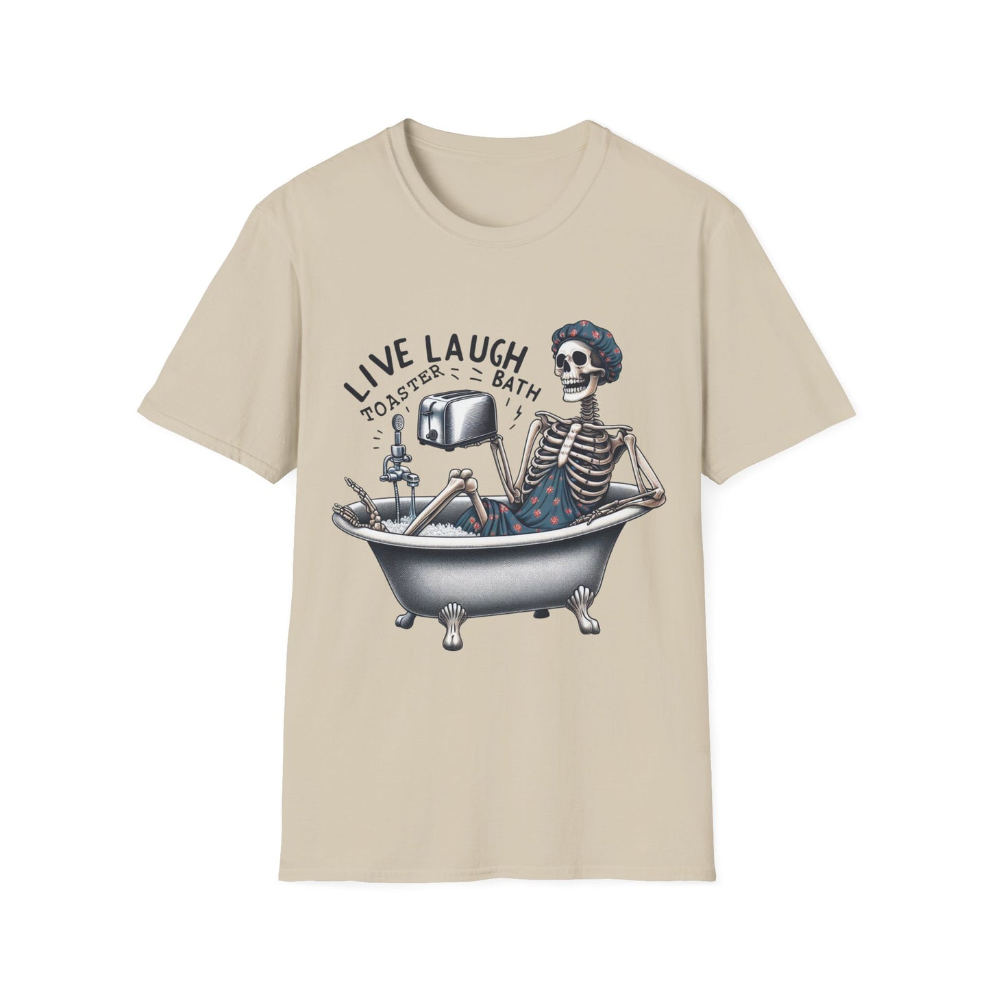 Live Laugh Toaster Bath Unisex T-Shirt