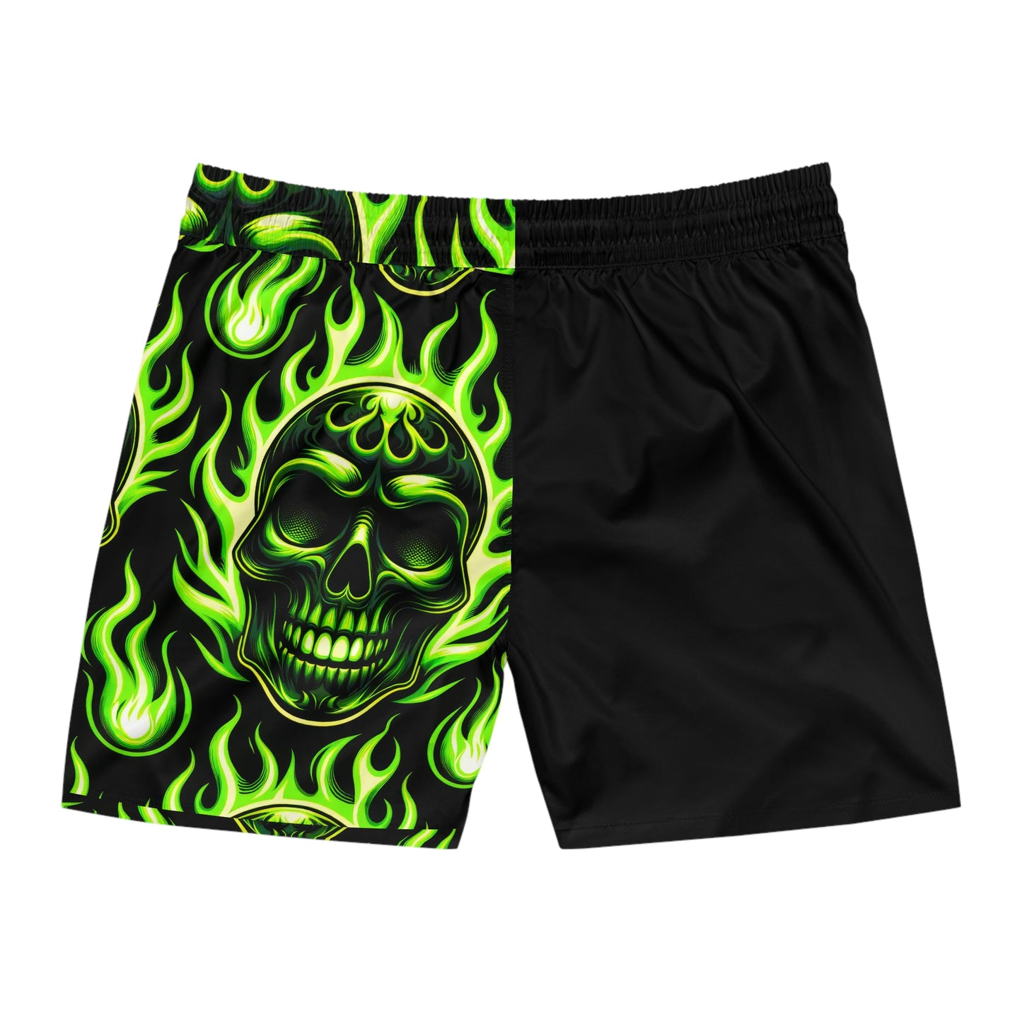 Inferno Skull Mid-Length Swim Trunks