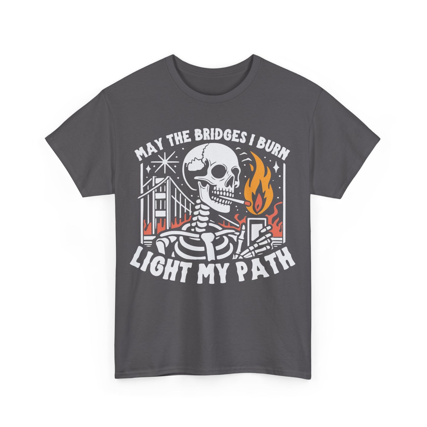 Burned Bridges Skeleton T-Shirt