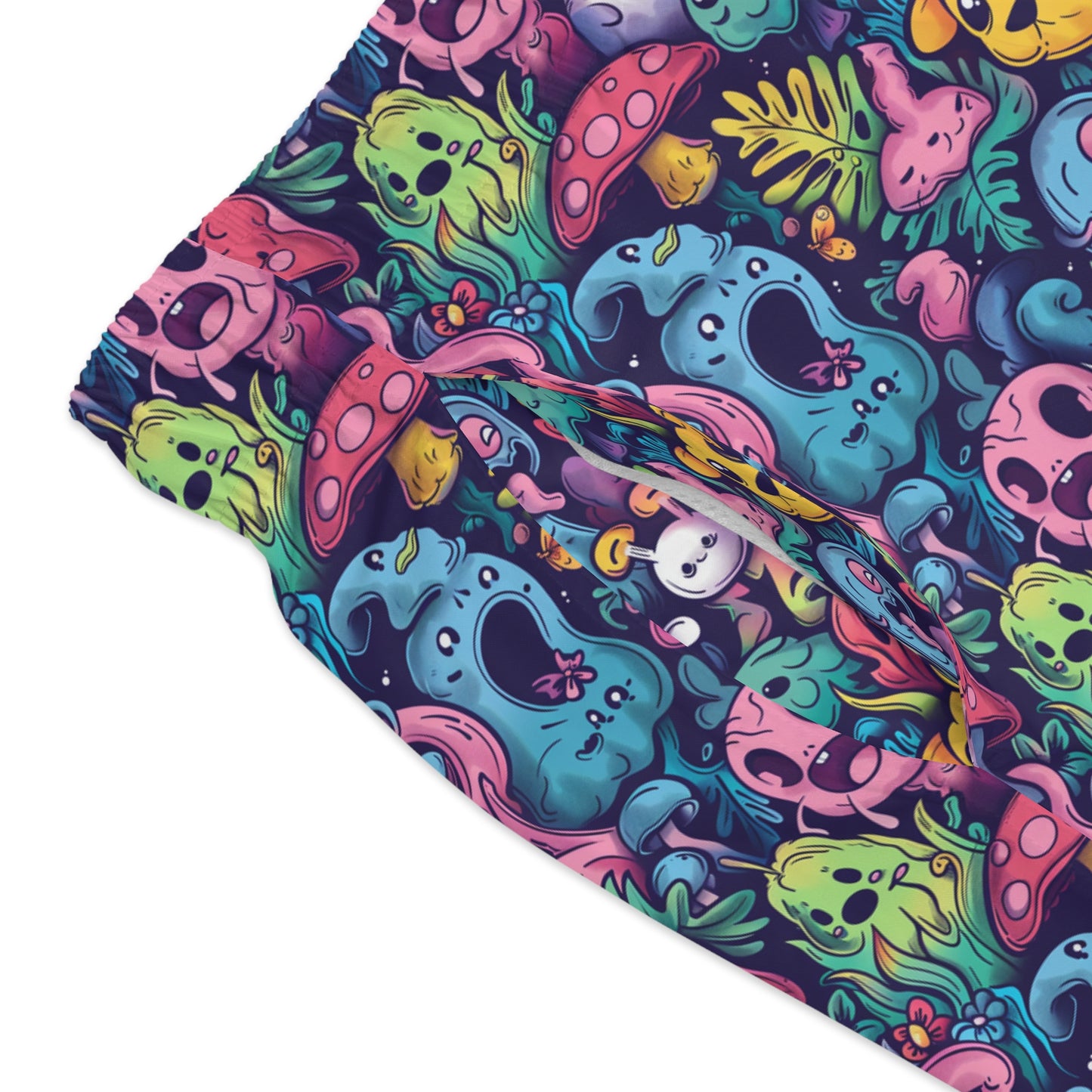 Trippy Kawaii Animal Swim Trunks