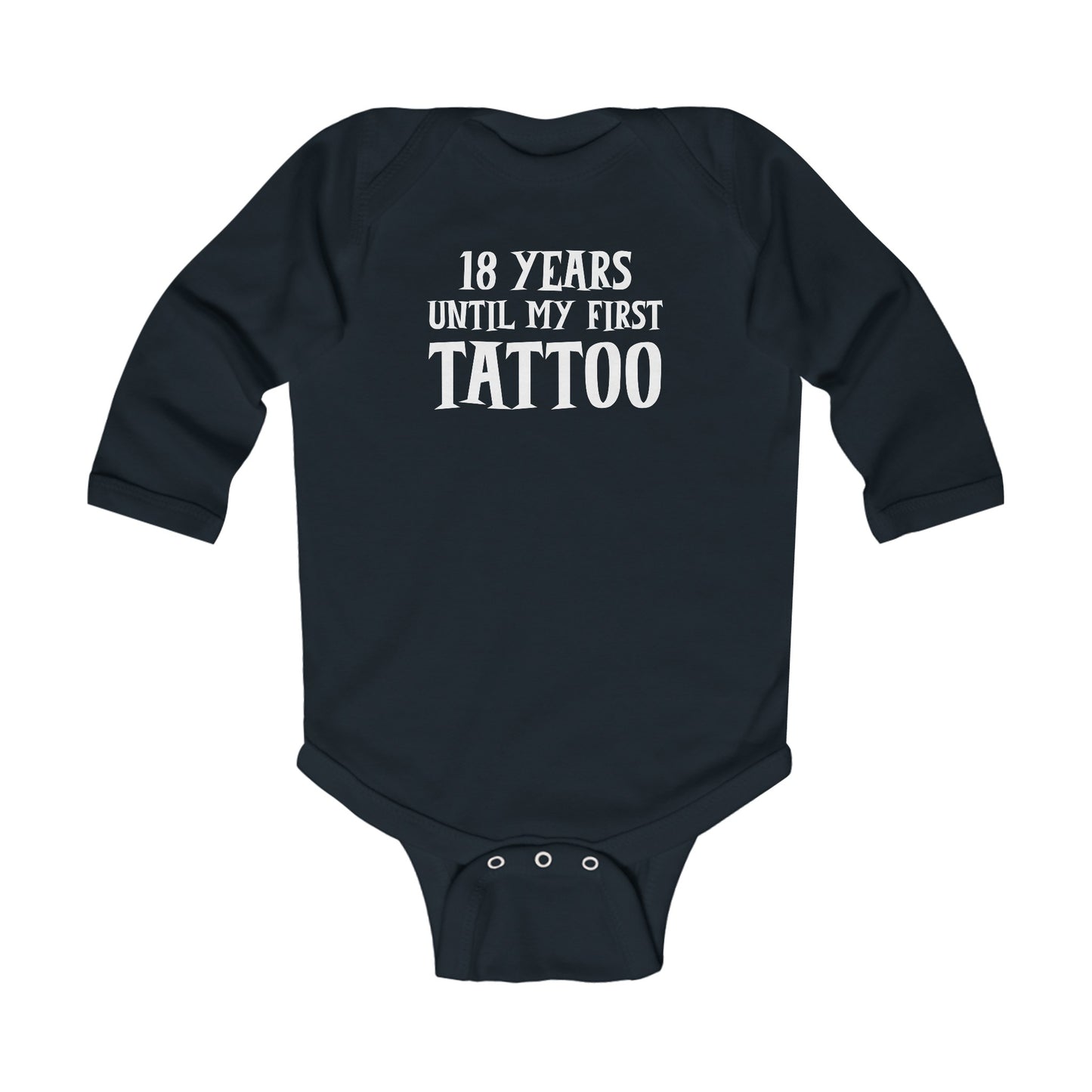 First Tattoo Infant Long Sleeve Bodysuit