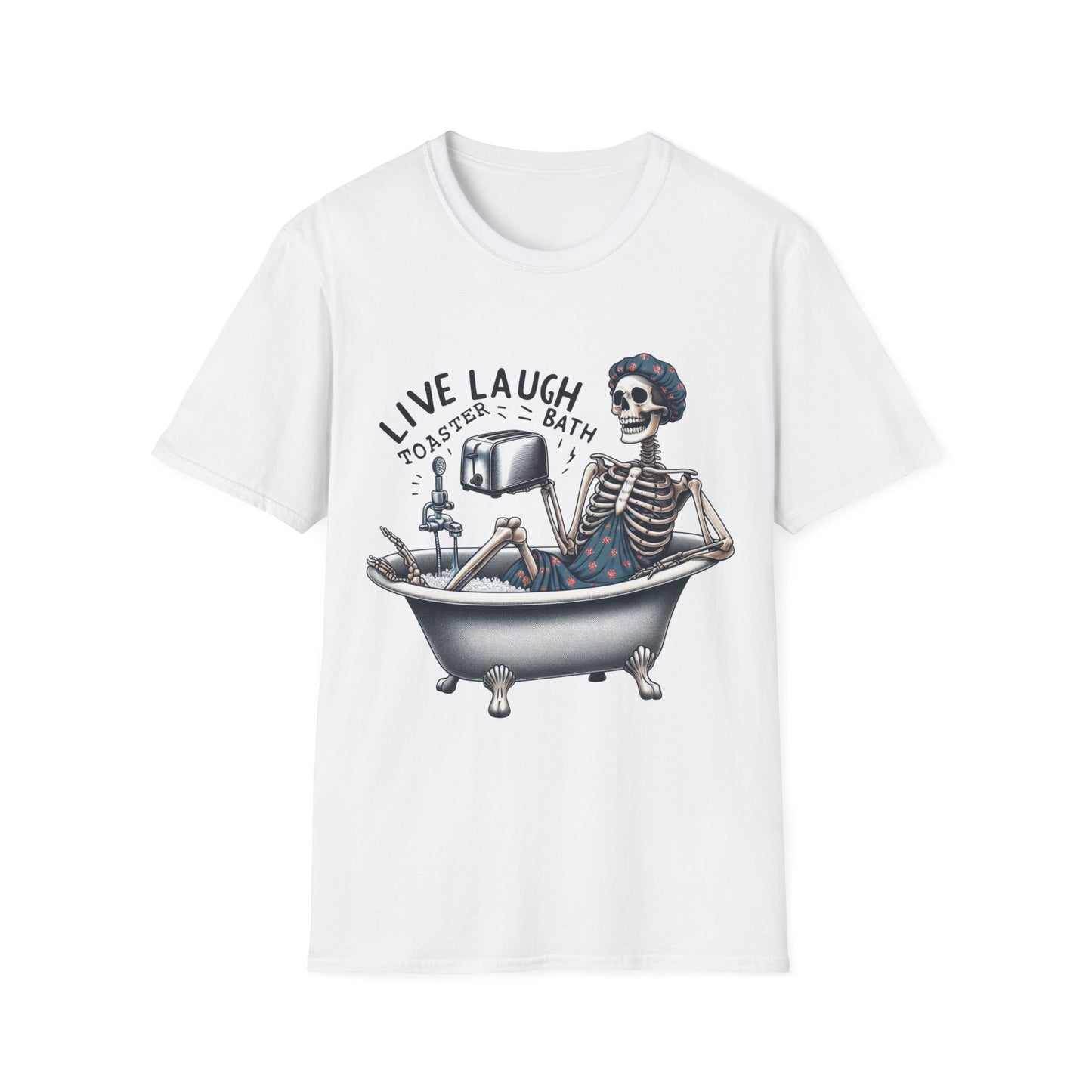 Live Laugh Toaster Bath Unisex T-Shirt