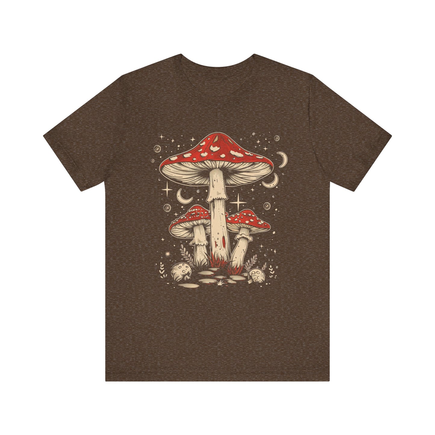 Boho Retro Hippie Mushroom T-Shirt