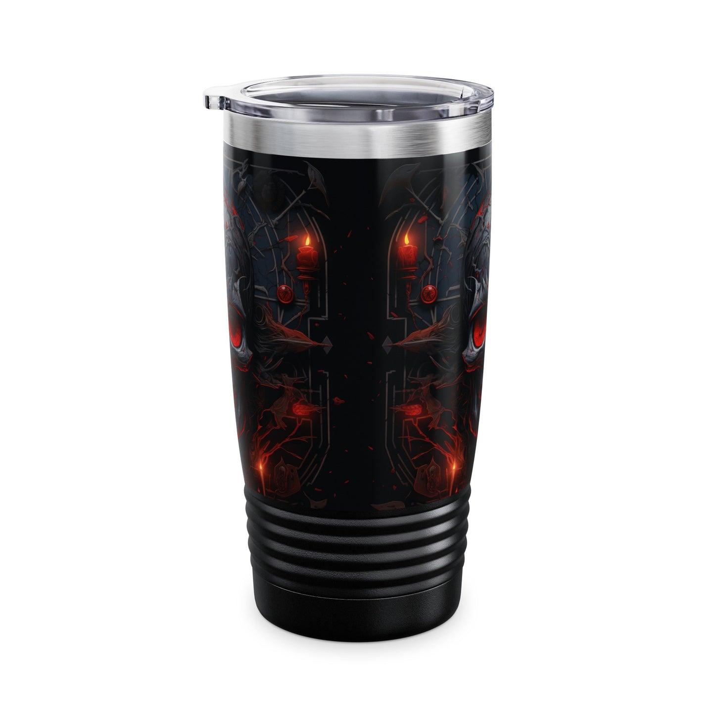 Metal Skull Ringneck Tumbler, 20oz