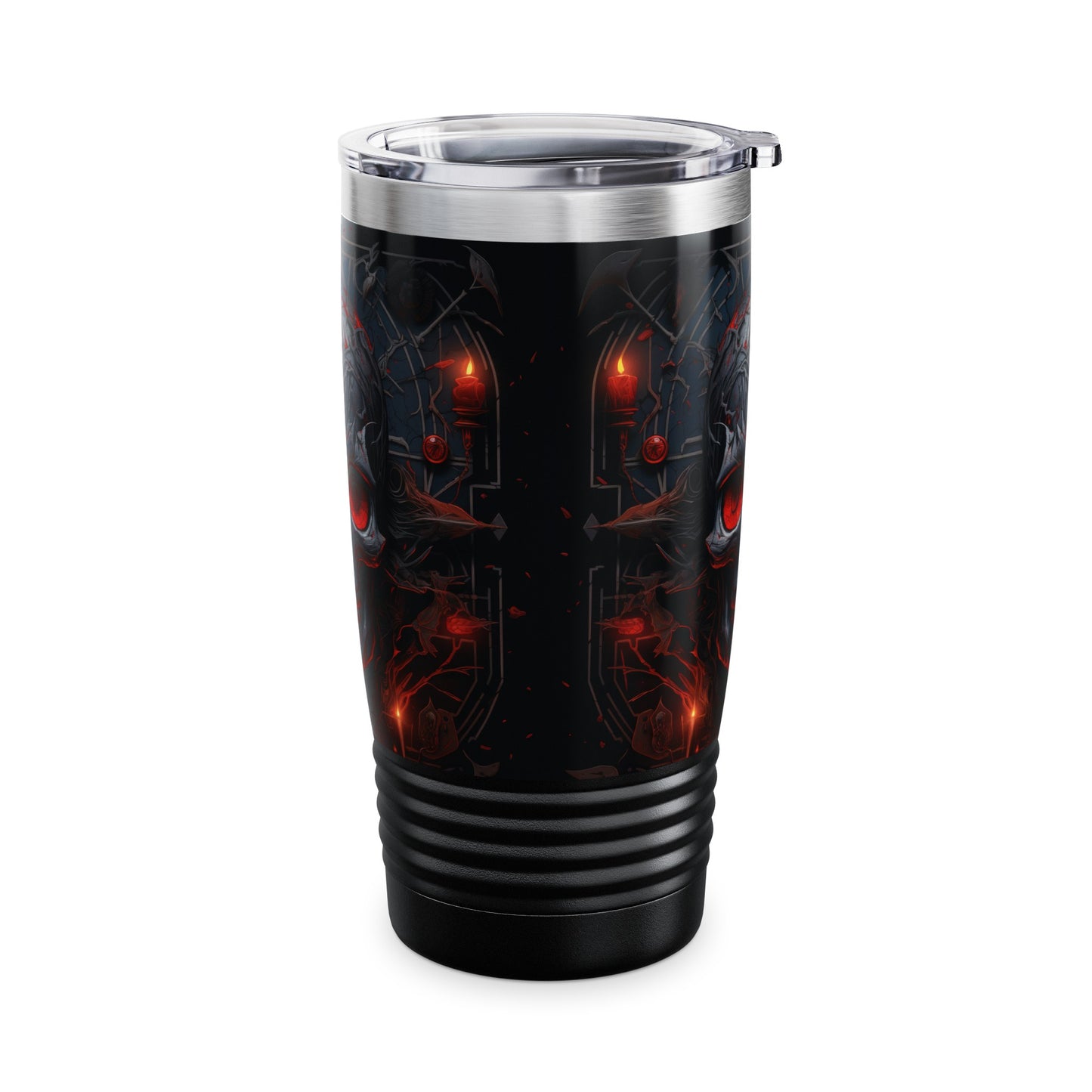 Metal Skull Ringneck Tumbler, 20oz