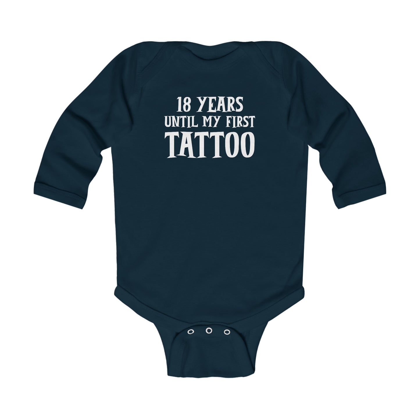 First Tattoo Infant Long Sleeve Bodysuit