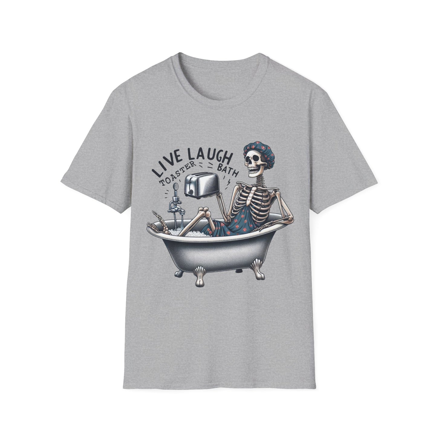 Live Laugh Toaster Bath Unisex T-Shirt