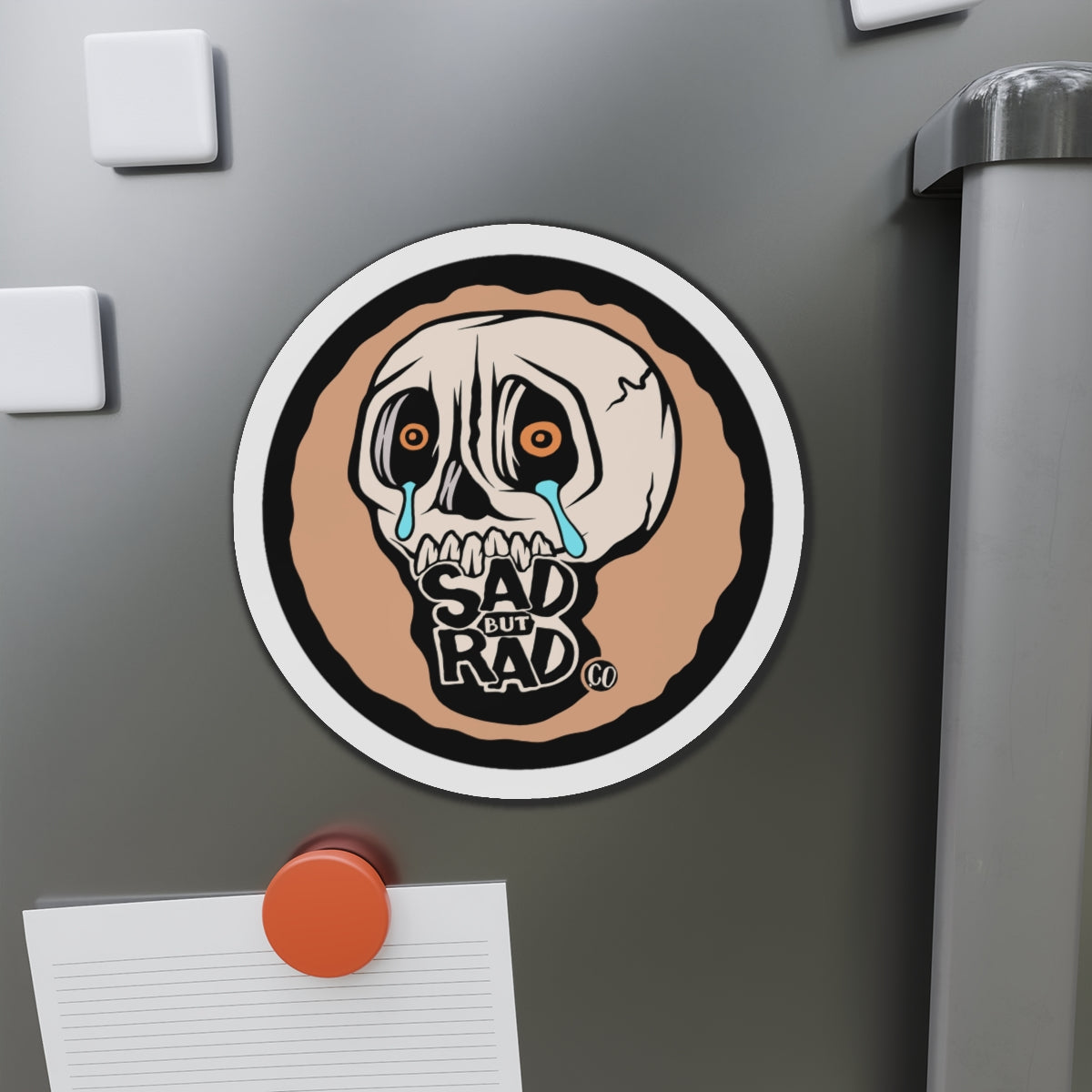 SadButRad.co Logo Magnet