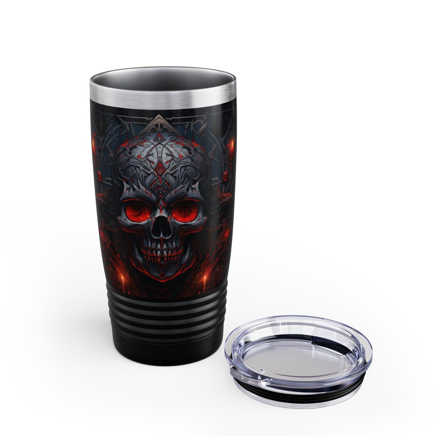 Metal Skull Ringneck Tumbler, 20oz