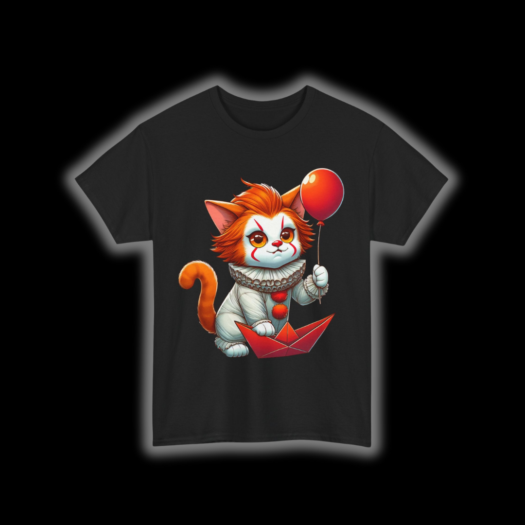 Horror Kitty With Balloon T-Shirt