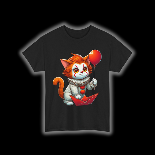 Horror Kitty With Balloon T-Shirt