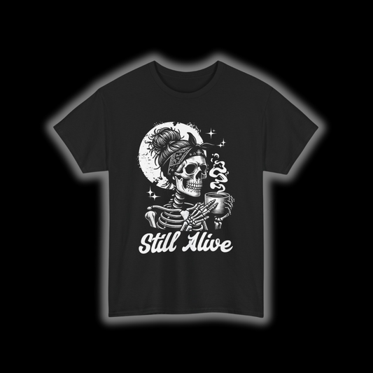 Still Alive Skeleton T-Shirt