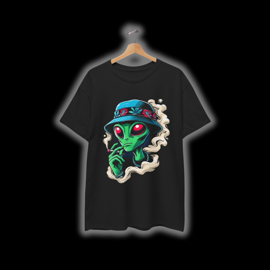 Alien Smoking T-Shirt