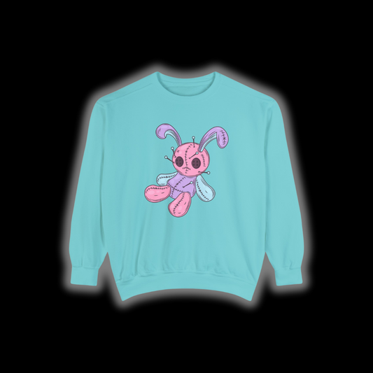 Pastel Goth Voodoo Doll Sweatshirt