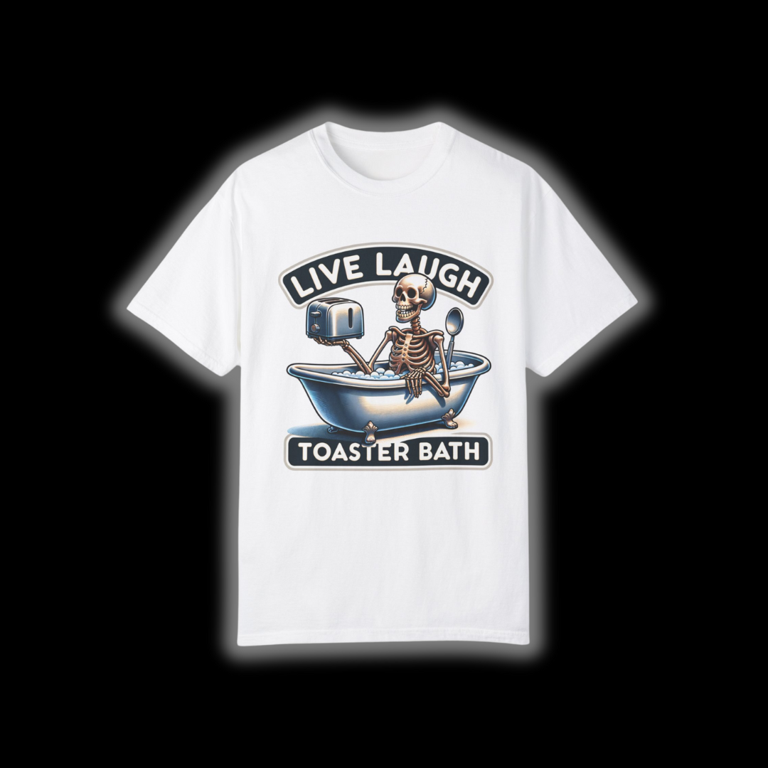 Live Laugh Toaster Bath Unisex T-shirt