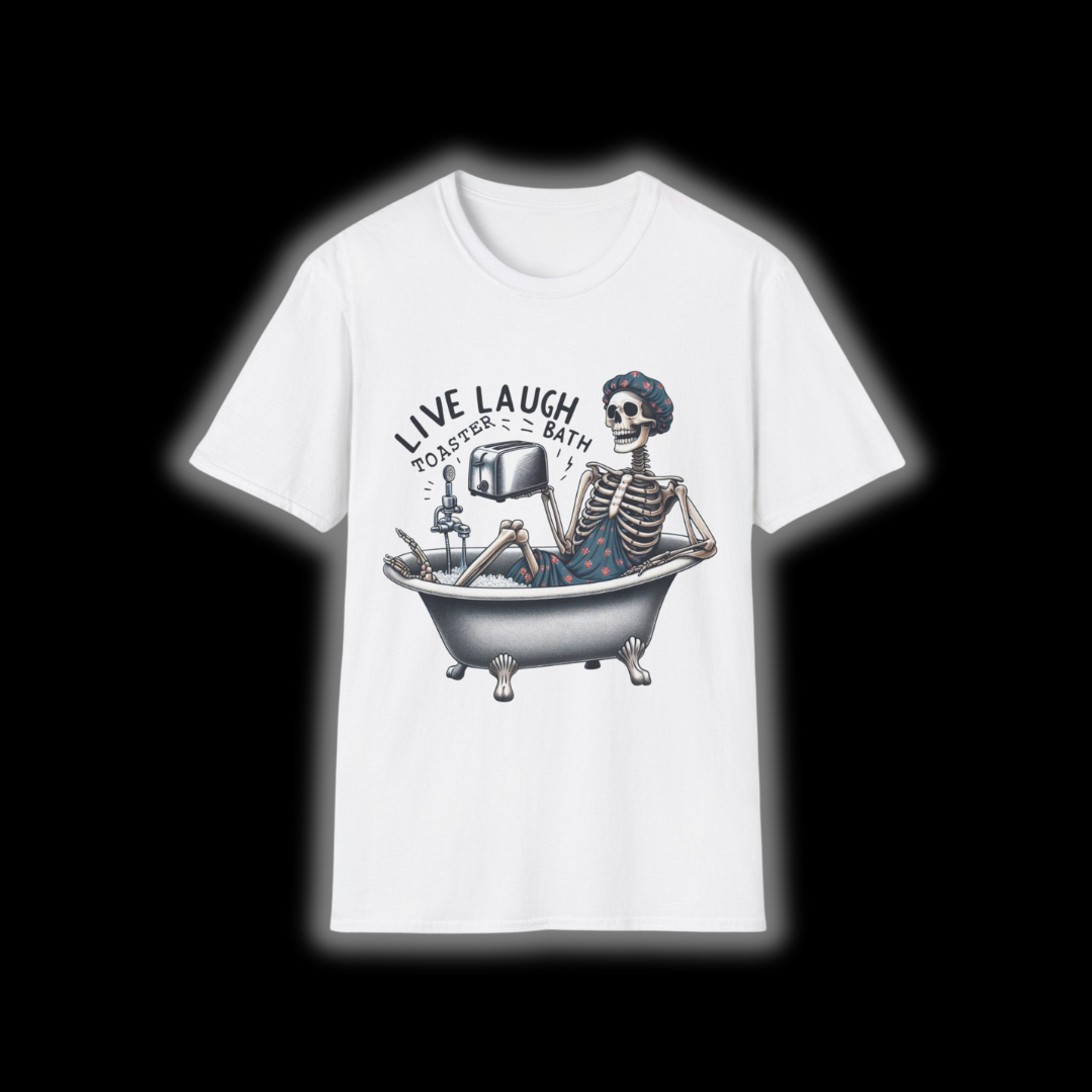 Live Laugh Toaster Bath Unisex T-Shirt