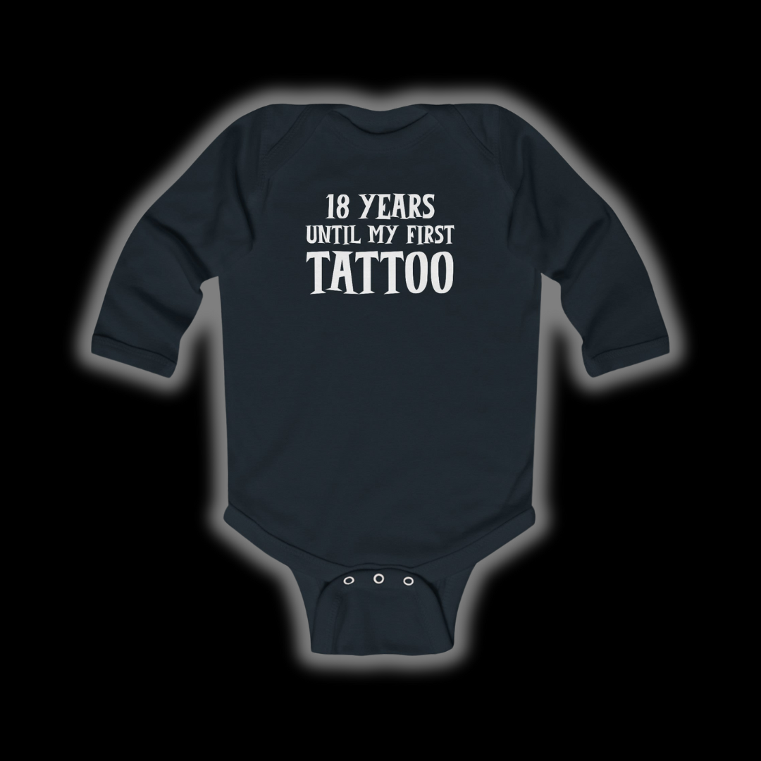 First Tattoo Infant Long Sleeve Bodysuit