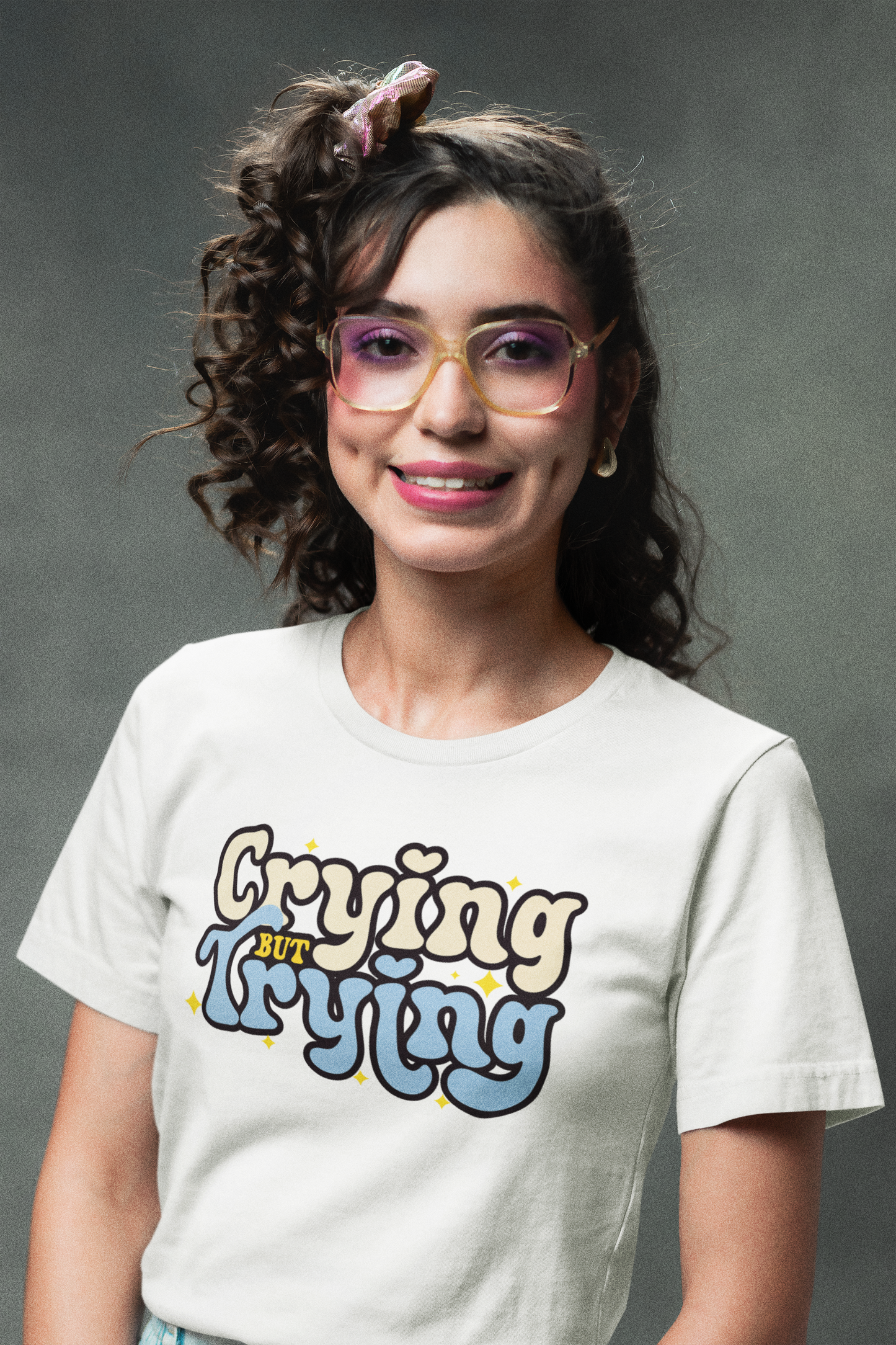 Crying But Trying T-Shirt