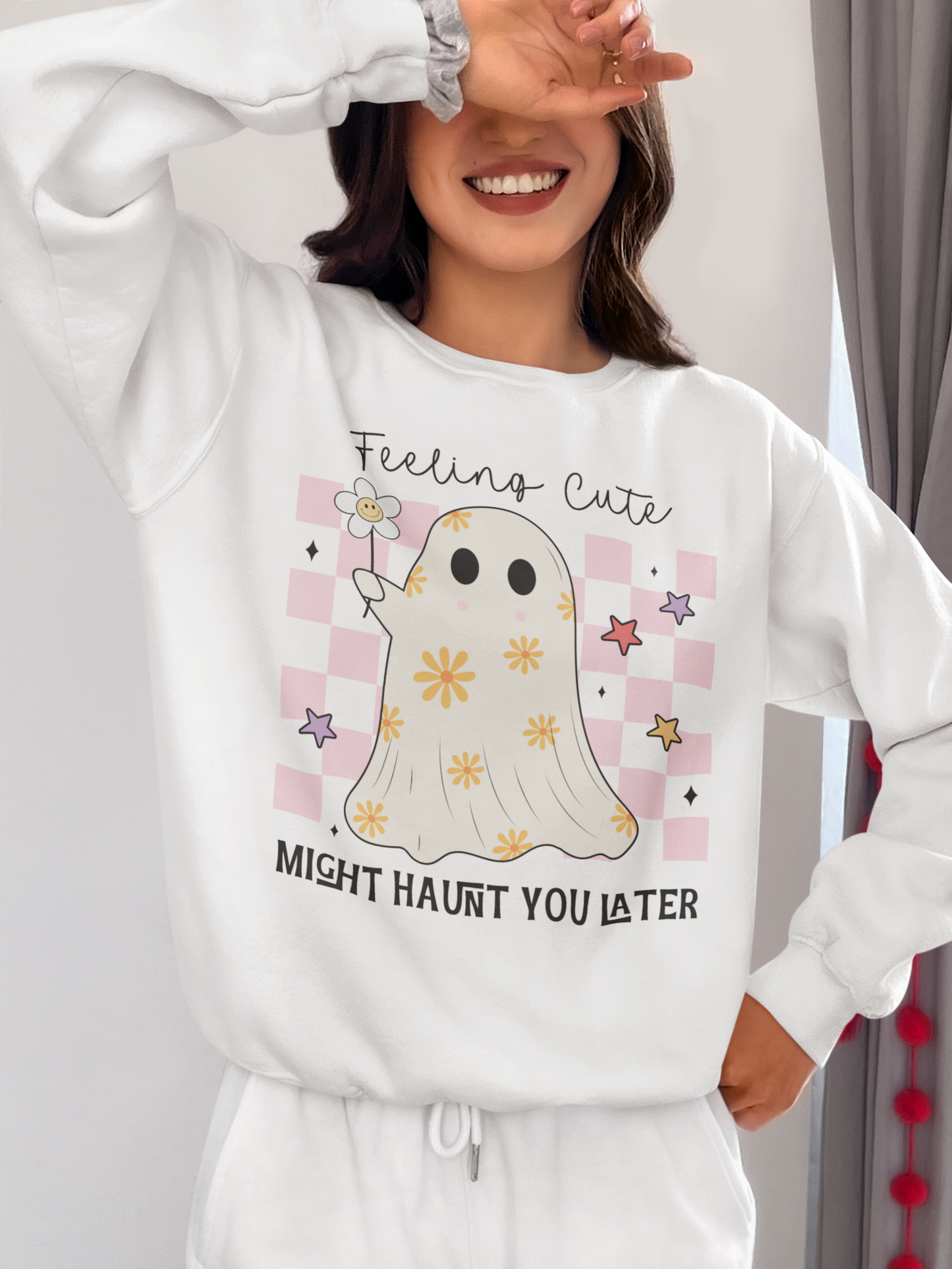 Feeling Cute Might Haunt You Later Sweatshirt