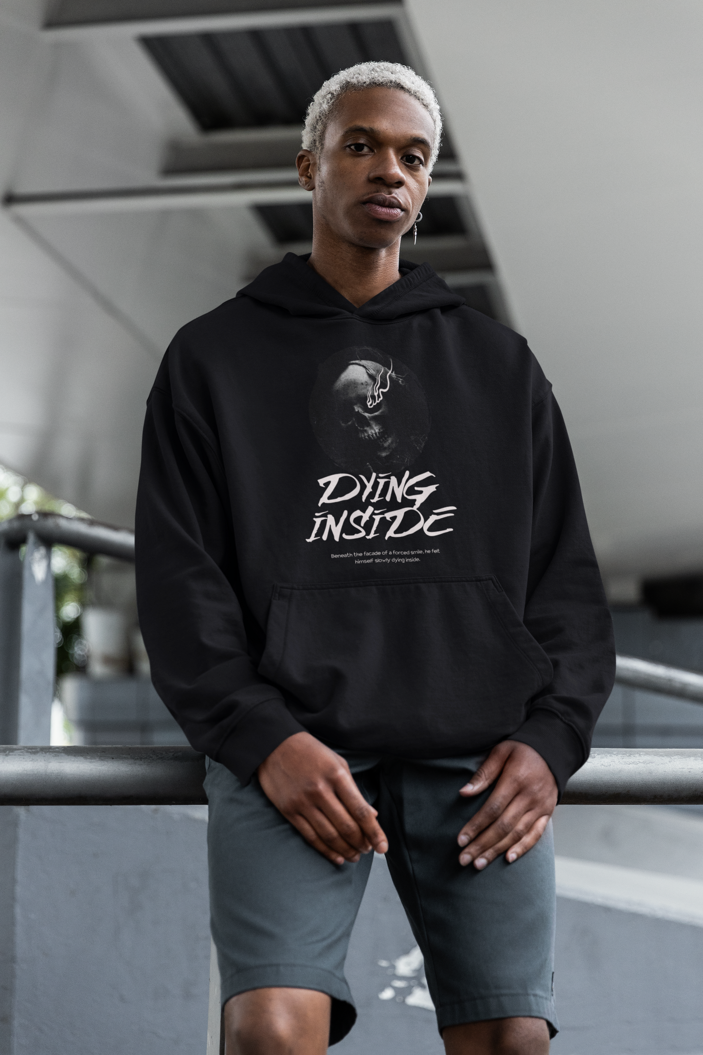 Dying Inside Heavy Blend™ Hooded Sweatshirt