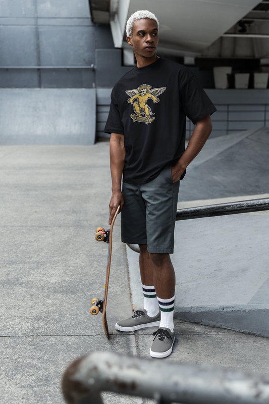 Cupid Skaterboard T-Shirt